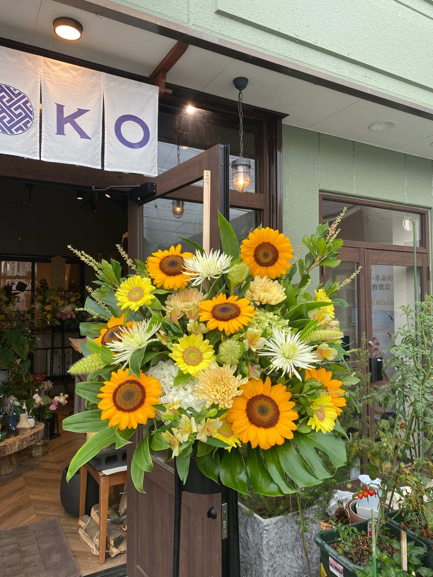 スタンド花